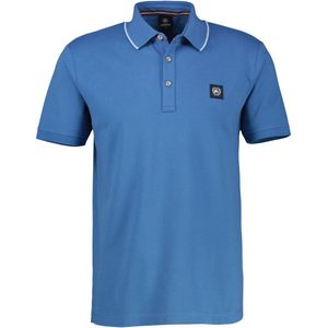Poloshirt - Effen - Jersey - Kwartmouw - Normale Pasvorm