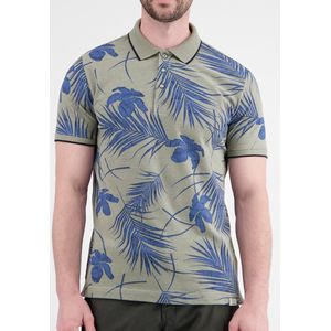 Lerros - Poloshirt - Tinted Grey - Korte Mouwen - 100% Katoen