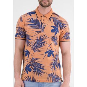 Lerros - Polo Korte Mouw - Heren - 918 Pale Papaya - Katoen