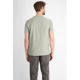 Lerros - Shirt - Classic Navy - Serafino-kraag - 2-knoopsmodel