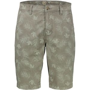 Lerros - Gebloemde Heren Short - Katoen/Elasthan - Regular Fit