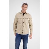 Lerros - Urban-Style Overhemdjas - Foam White - Lange Mouwen