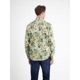 LERROS - Regular Casual Overhemd - Groen