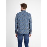 Lerros - FLOWERS - Overhemd - Storm blue - Lange Mouwen