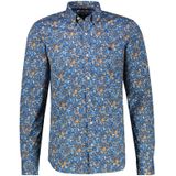 Lerros - FLOWERS - Overhemd - Storm blue - Lange Mouwen