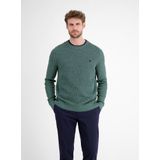 Lerros - Gebreide Trui - Fjord Blue - 100% Katoen