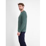 Lerros - Gebreide Trui - Fjord Blue - 100% Katoen