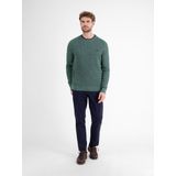 Lerros - Gebreide Trui - Fjord Blue - 100% Katoen