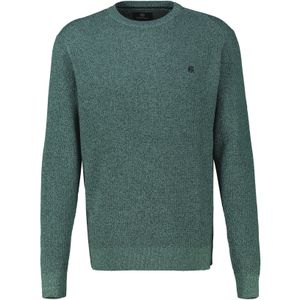 Lerros - Gebreide Trui - Fjord Blue - 100% Katoen