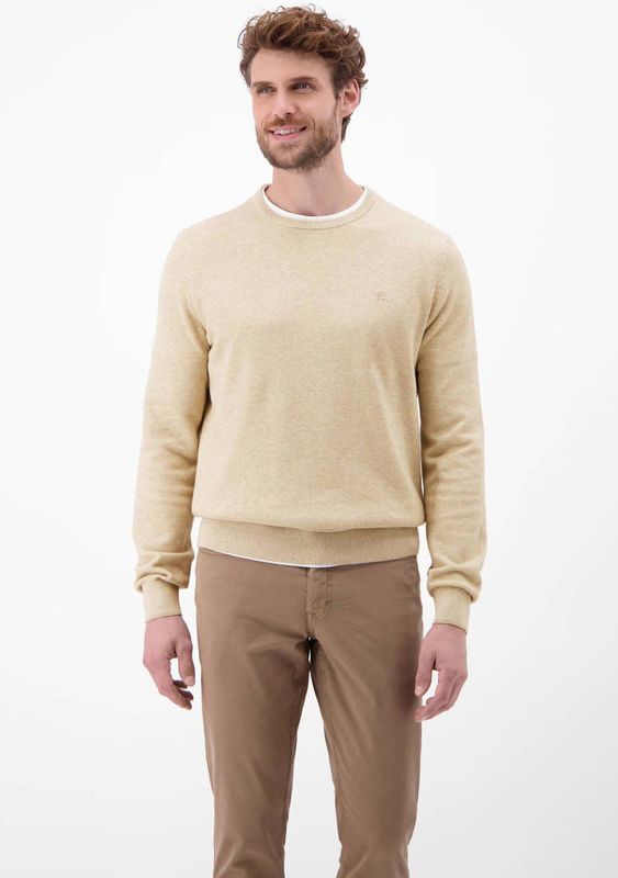 LERROS - Fijn Gebreid - Pullover - Beige