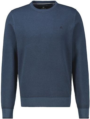 LERROS - Pullover - Donkerblauw - Fijn Gebreid - Regular Pasvorm