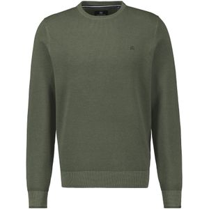 LERROS - Fijn Gebreide Pullover - Groen