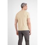 Lerros - T-shirt - FOAM WHITE - Met Geborduurd Logo