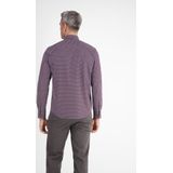 Lerros - Overhemd - Scandinavian Red - Lange Mouwen - Herenoverhemd met Haaienboord