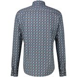 Lerros - Casual Hemd - Bruin - Lange Mouw - 2581457/756