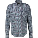 Lerros - Casual Hemd - Bruin - Lange Mouw - 2581457/756