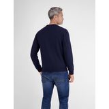 LERROS - Sweater - Donkerblauw - Regular Fit - Lange Mouwen