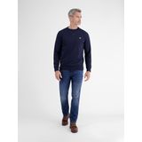 LERROS - Sweater - Donkerblauw - Regular Fit - Lange Mouwen