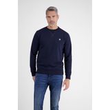 LERROS - Sweater - Donkerblauw - Regular Fit - Lange Mouwen
