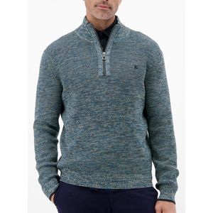 Lerros - Half zip trui - Heren - M - 948 PUMPKIN ORANGE - Katoen - 25N5466