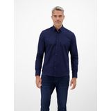 Lerros - Overhemd - Ice Blue - Poplin - Lange Mouwen