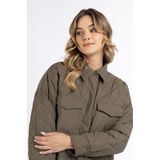 DreiMaster Vintage - Tussenjas - Groen - Katoen - Lichte Vulling