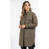 DreiMaster Vintage - Tussenjas - Groen - Katoen - Lichte Vulling