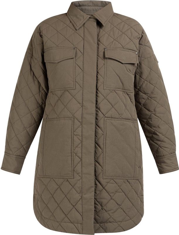 DreiMaster Vintage - Tussenjas - Groen - Katoen - Lichte Vulling