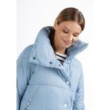 Dreimaster - Gewatteerd Winterjack - Lichtblauw - Dames