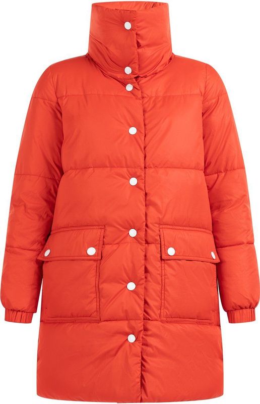 DreiMaster - Gewatteerde Jas - Rood - Dames