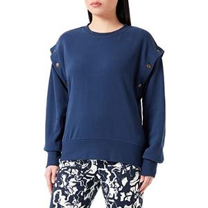 Dreimaster jumper takelage Dames donker marine