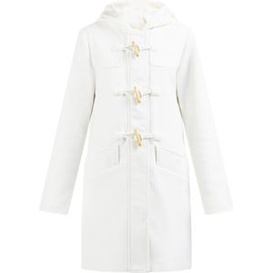 Dufflecoat - Effen - Licht Gevoerd - Normale Pasvorm