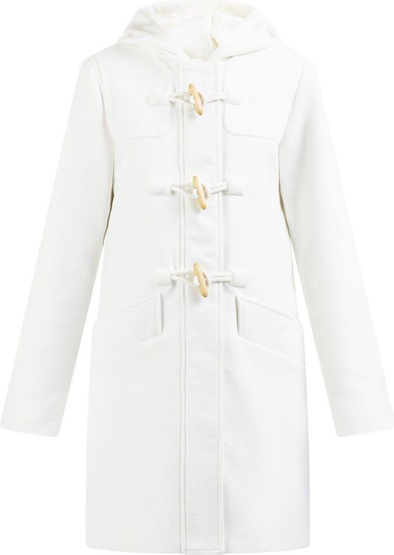 Dufflecoat - Effen - Licht Gevoerd - Normale Pasvorm