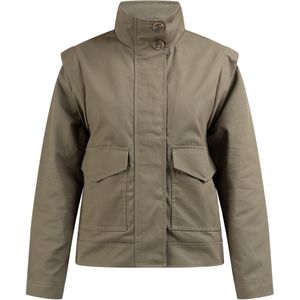 DreiMaster - Vintage - Tussenjas - Olijfgroen