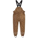 Schmuddelwedda - Regenbroek - Zwart Beige Leo - Waterdicht - Kinderen