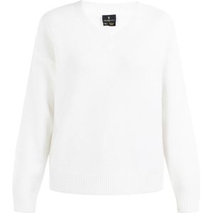 DreiMaster - Gebreide Trui - Wolwit - Dames