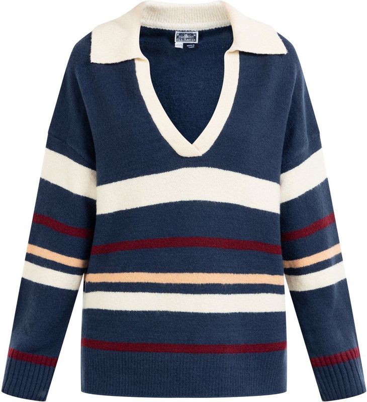 Mo - Jumper - Navy - Heren - Sportieve Trui met Ronde Hals