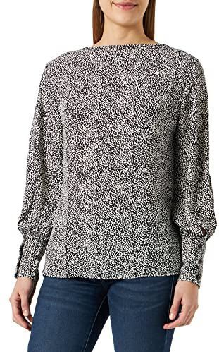 Blouse - Gestippeld - Blouseshirt - Lange Mouw - Normale Pasvorm