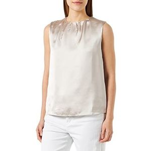 DreiMaster Klassik Baradello damesblouse, Zwart/Goud, S