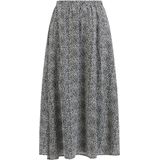 DreiMaster - Klassik - A-lijnrok - Zwart/Wit - 7/8 Lengte