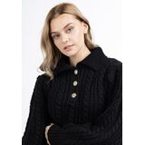 Dreimaster - Gebreide Trui - Zwart - Naemi - Dames