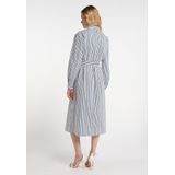 DreiMaster Maritim Blousejurk  donkerblauw / wit