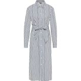 DreiMaster Maritim Blousejurk  donkerblauw / wit