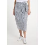 Dreimaster - Wikkelrok - Gebroken Wit/Goud - Dames