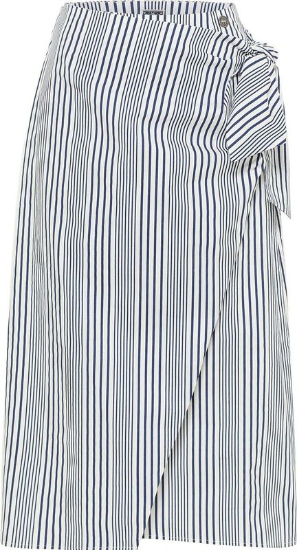 Dreimaster - Wikkelrok - Gebroken Wit/Goud - Dames