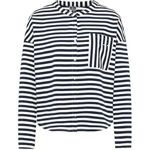 Dreimaster - Sweatjack - Casual - Streeppatroon - Katoen