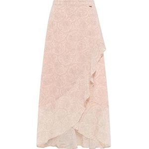 DreiMaster - Vintage - Maxirok - Roze - Boho-bloemmotief