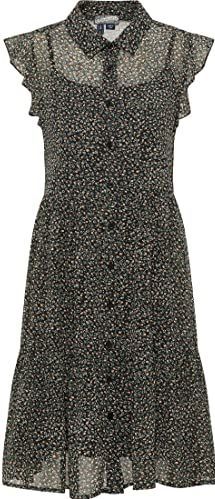 DreiMaster - Blouse Jurk - Zwart - Veelkleurig