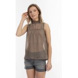 DreiMaster - Maxi Rok - Olijf - Dames - A-lijn