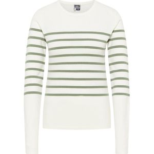 DreiMaster - Maritim - Trui - Grijs/Wit